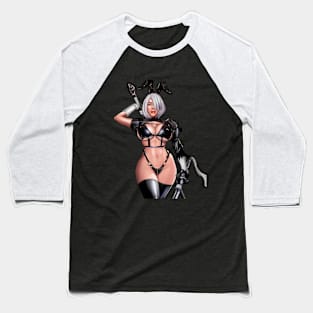 Nier automata 2B dark buny Baseball T-Shirt